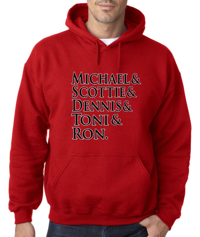 Michael-Jordan-Chicago-Bulls-Michael-Dennis-Scottie-Hooded-Sweatshirt-Unisex-Hoodie Michael Jordan Chicago Bulls "Michael