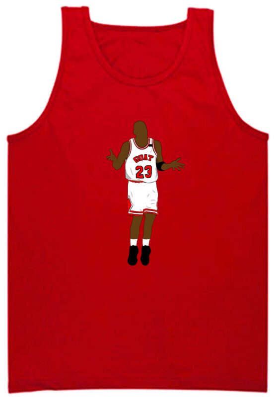 Michael-Jordan-Chicago-Bulls-Mj-Shrug-Unisex-Tank-Top Michael Jordan Chicago Bulls Mj Shrug Unisex Tank Top