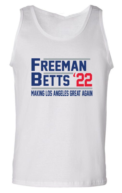 Mookie-Betts-Freddie-Freeman-La-Los-Angeles-Dodgers-22-Unisex-Tank-Top Mookie Betts Freddie Freeman La Los Angeles Dodgers 22 Unisex Tank Top