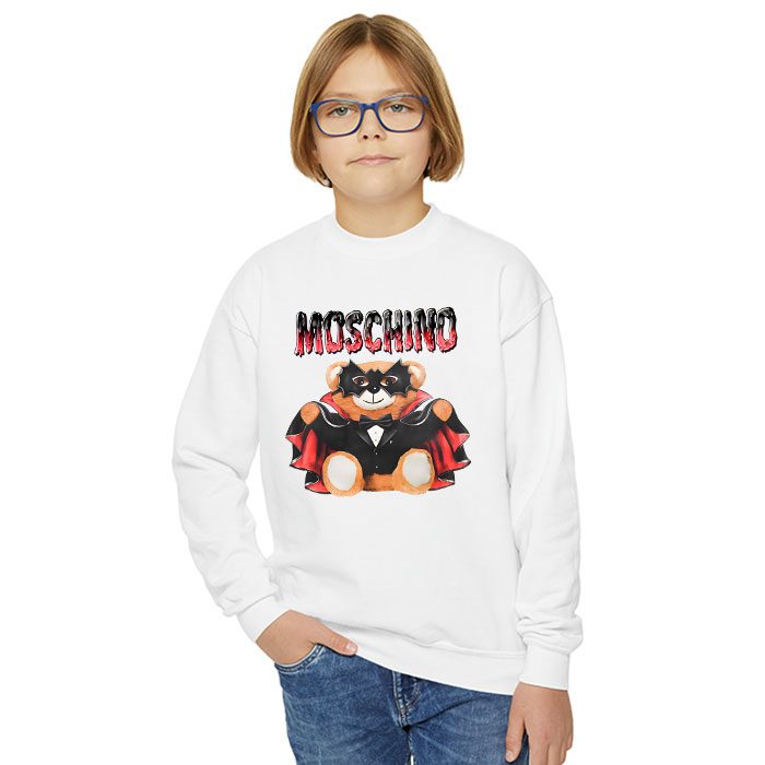 Moschino-Bat-Teddy-Bear-Crewneck-Sweatshirt-CSTB0924-3