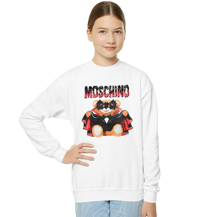 Moschino-Bat-Teddy-Bear-Crewneck-Sweatshirt-CSTB0924-4