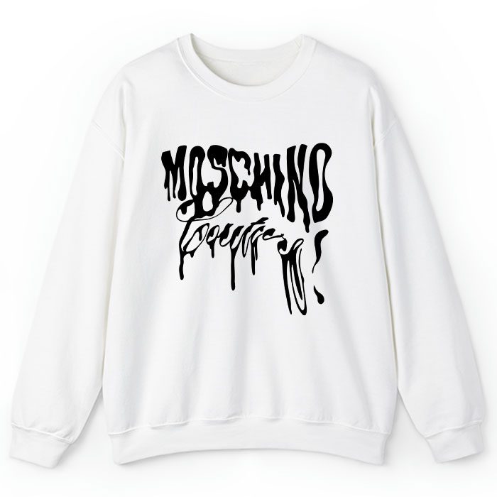 Moschino-Couture-Graffiti-Crewneck-Sweatshirt-CSTB0912 Moschino Couture Graffiti Crewneck Sweatshirt CSTB0912