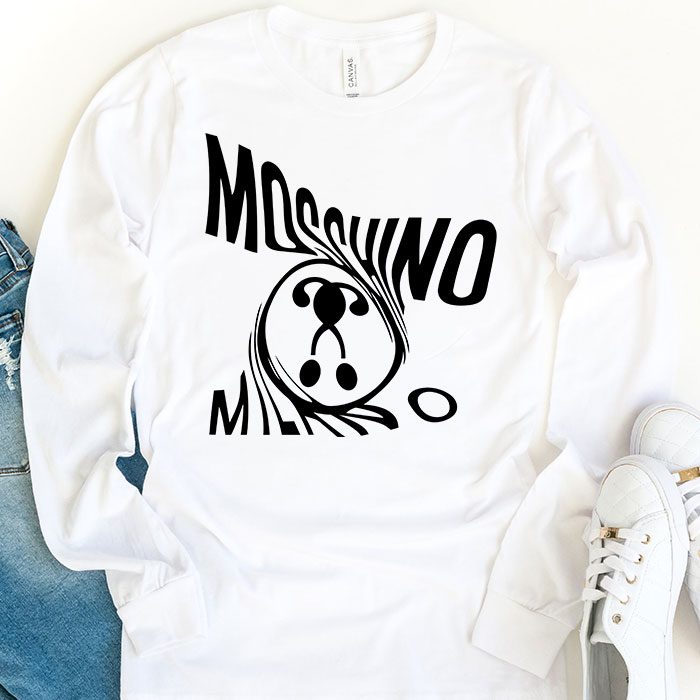 Moschino-Double-Question-Mark-Logo-Kid-Tee-Unisex-Longsleeve-Shirt-LTB0901-1