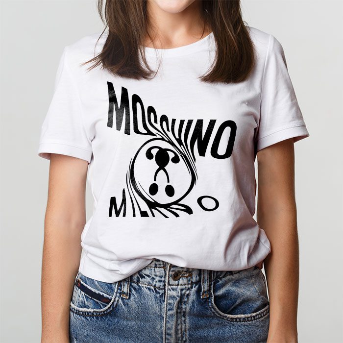 Moschino-Double-Question-Mark-Logo-Kid-Tee-Unisex-T-Shirt-TTB1927-1