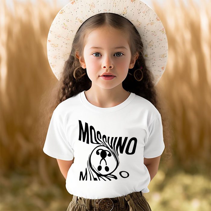 Moschino-Double-Question-Mark-Logo-Kid-Tee-Unisex-T-Shirt-TTB1927-3