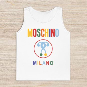 Moschino Double Question Mark Logo Unisex Tank Top TTTB1043