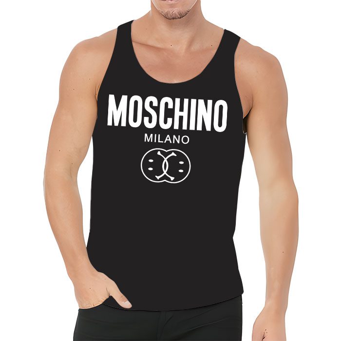 Moschino-Double-Smile-Logo-Unisex-Tank-TopTTTB1030-3