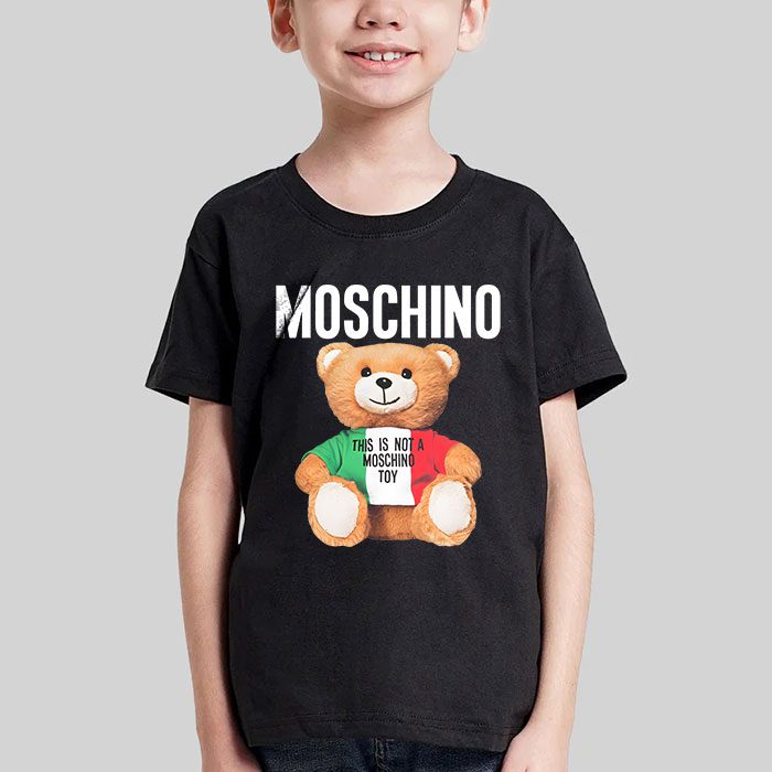 Moschino-Italy-Teddy-Bear-Kid-Tee-Unisex-T-Shirt-TTB1933-4