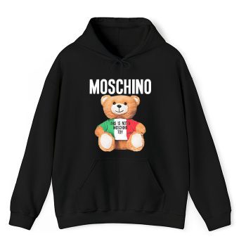 Moschino Italy Teddy Bear Unisex Pullover Hoodie HTB1161