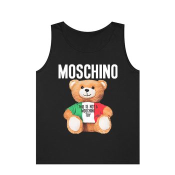 Moschino Italy Teddy Bear Unisex Tank Top TTTB1048