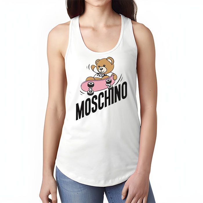 Moschino-Skater-Teddy-Bear-Unisex-Tank-TopTTTB1040-2