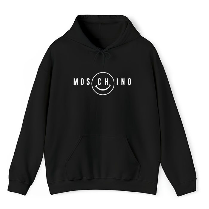 Moschino-Smiley-Organic-Unisex-Pullover-Hoodie-HTB1158 Moschino Smiley Organic Unisex Pullover Hoodie HTB1158