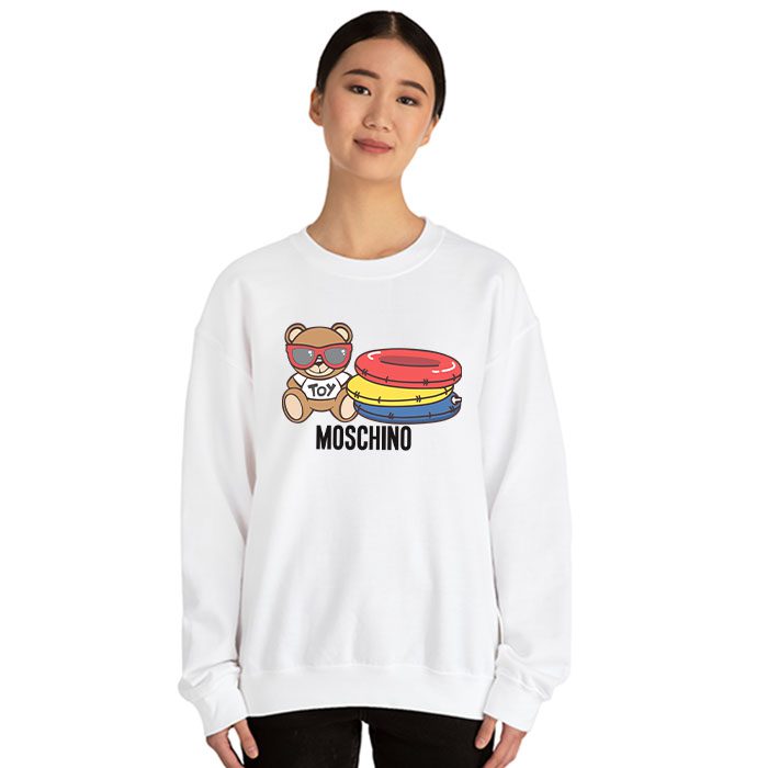 Moschino-Sunglasses-Teddy-Bear-Crewneck-Sweatshirt-CSTB0916-1