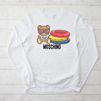 Moschino Sunglasses Teddy Bear Kid Tee Unisex Longsleeve Shirt LTB0897