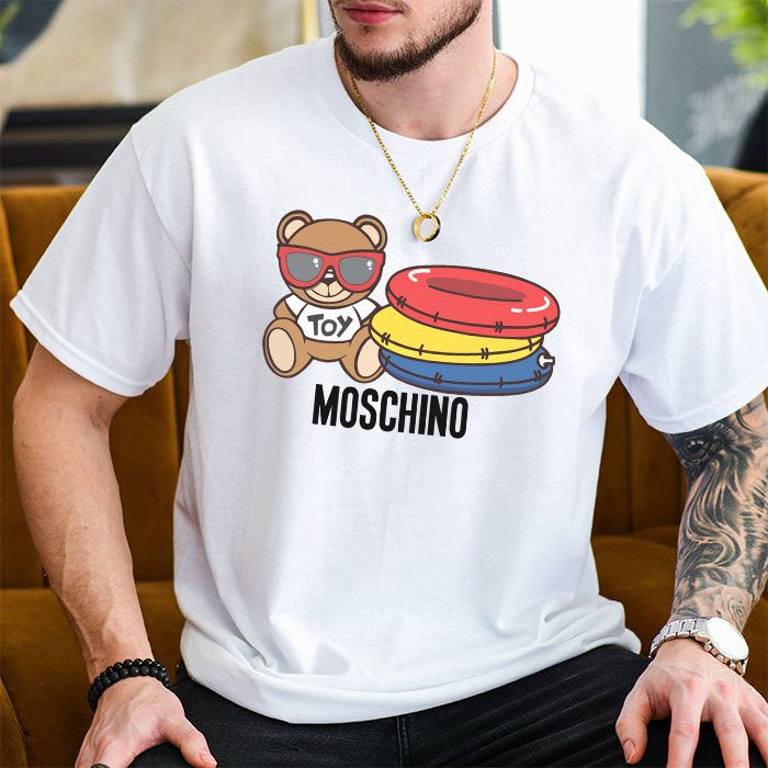 Moschino-Sunglasses-Teddy-Bear-Kid-Tee-Unisex-T-Shirt-TTB1923-2