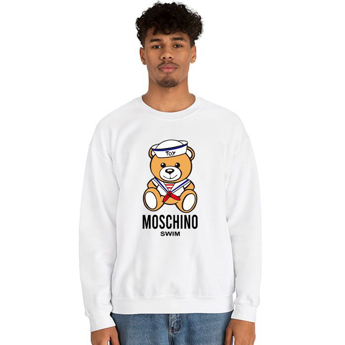 Moschino-Swim-Teddy-Bear-Crewneck-Sweatshirt-CSTB0913-2