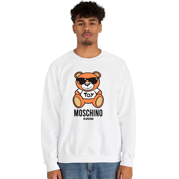 Moschino-Swim-Teddy-Bear-Crewneck-Sweatshirt-CSTB0914-2