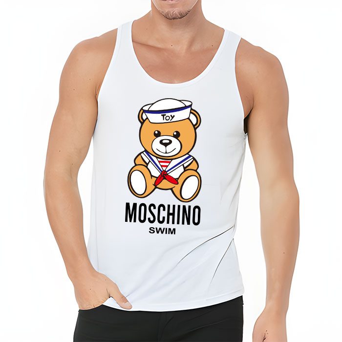 Moschino-Swim-Teddy-Bear-Unisex-Tank-TopTTTB1035-1