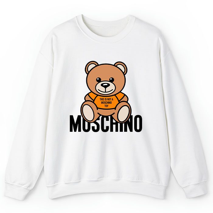 Moschino-Teddy-Bear-Crewneck-Sweatshirt-CSTB0915 Moschino Teddy Bear Crewneck Sweatshirt CSTB0915