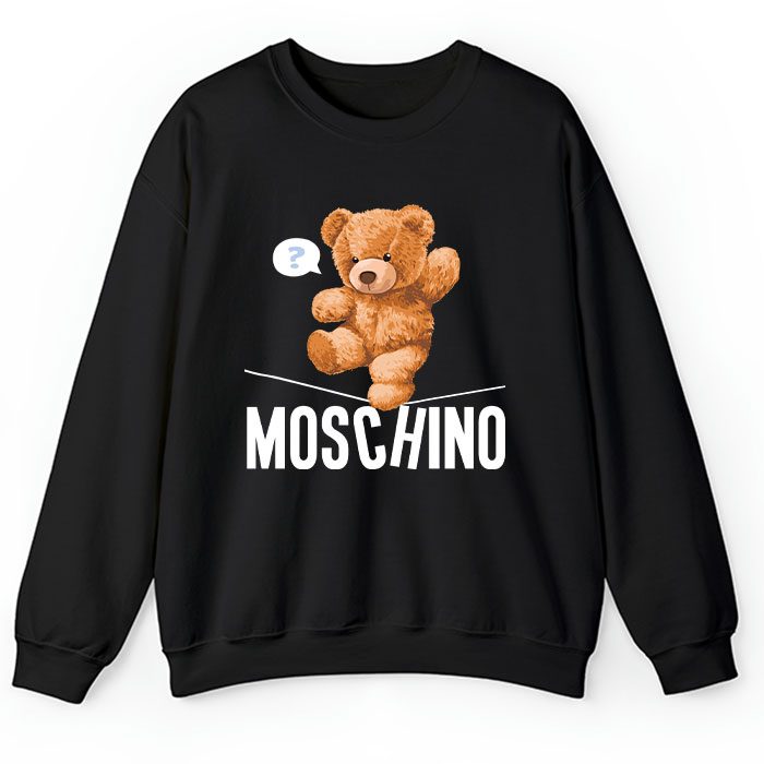 Moschino-Teddy-Bear-Crewneck-Sweatshirt-CSTB0944 Moschino Teddy Bear Crewneck Sweatshirt CSTB0944
