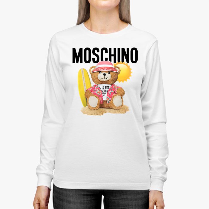 Moschino-Teddy-Bear-Kid-Tee-Unisex-Longsleeve-Shirt-LTB0900-2