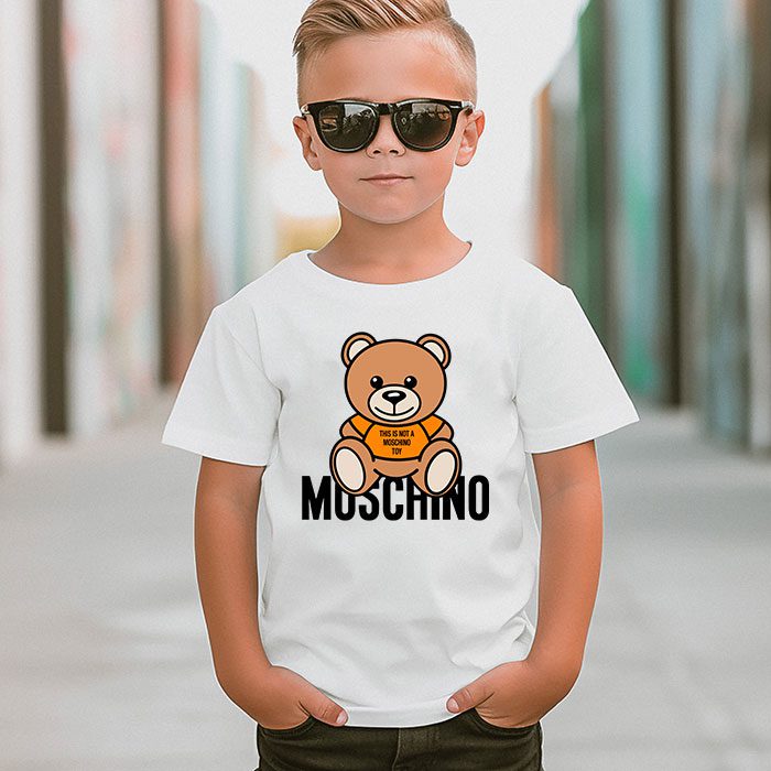 Moschino-Teddy-Bear-Kid-Tee-Unisex-T-Shirt-TTB1922-5
