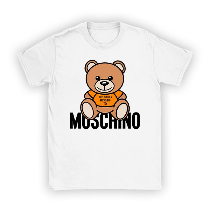 Moschino-Teddy-Bear-Kid-Tee-Unisex-T-Shirt-TTB1922 Moschino Teddy Bear Kid Tee Unisex T-Shirt TTB1922