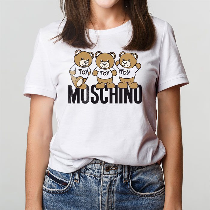 Moschino-Teddy-Bear-Kid-Tee-Unisex-T-Shirt-TTB1924-1