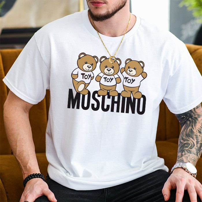 Moschino-Teddy-Bear-Kid-Tee-Unisex-T-Shirt-TTB1924-2