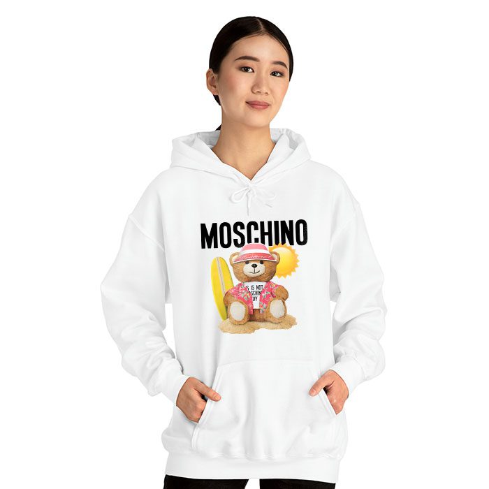 Moschino-Teddy-Bear-Unisex-Pullover-Hoodie-HTB1154-2