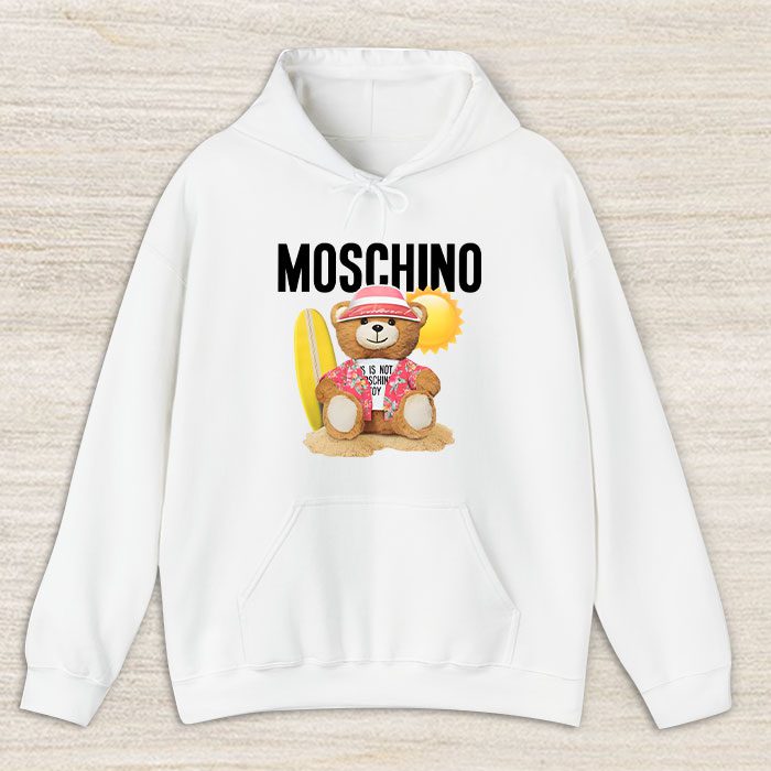 Moschino-Teddy-Bear-Unisex-Pullover-Hoodie-HTB1154 Moschino Teddy Bear Unisex Pullover Hoodie HTB1154