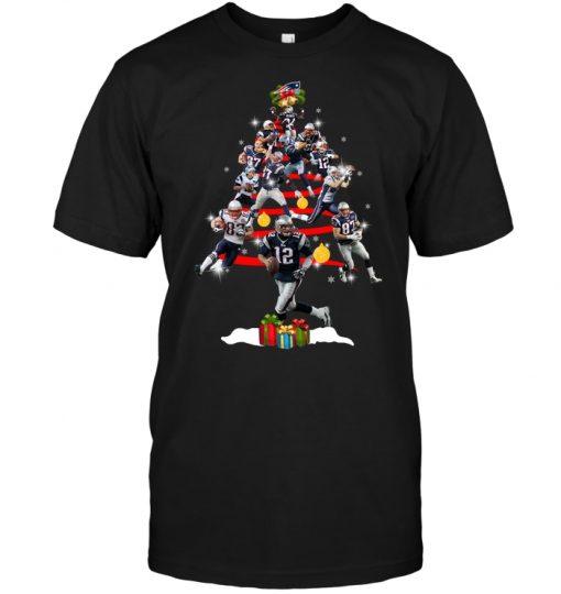 New-England-Patriots-Players-Christmas-Tree-Unisex-T-Shirt-Kid-T-Shirt-LTS4297 New England Patriots Players Christmas Tree Unisex T-Shirt Kid T-Shirt LTS4297