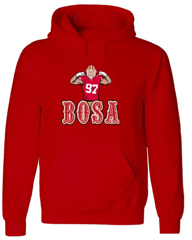 Nick-Bosa-San-Francisco-49Ers-Bosa-Pic-Hooded-Sweatshirt-Unisex-Hoodie Nick Bosa San Francisco 49Ers Bosa Pic Hooded Sweatshirt Unisex Hoodie