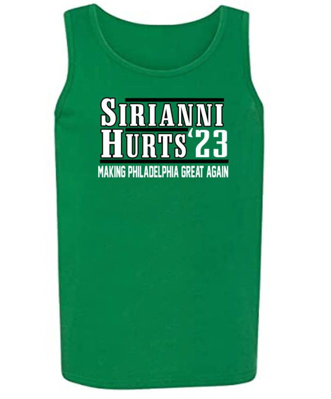 Nick-Sirianni-Jalen-Hurts-2023-Philadelphia-Eagles-Unisex-Tank-Top Nick Sirianni Jalen Hurts 2023 Philadelphia Eagles Unisex Tank Top