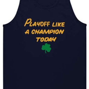 Notre Dame Fighting Irish National Champions Playoffs Sign Unisex Tank Top