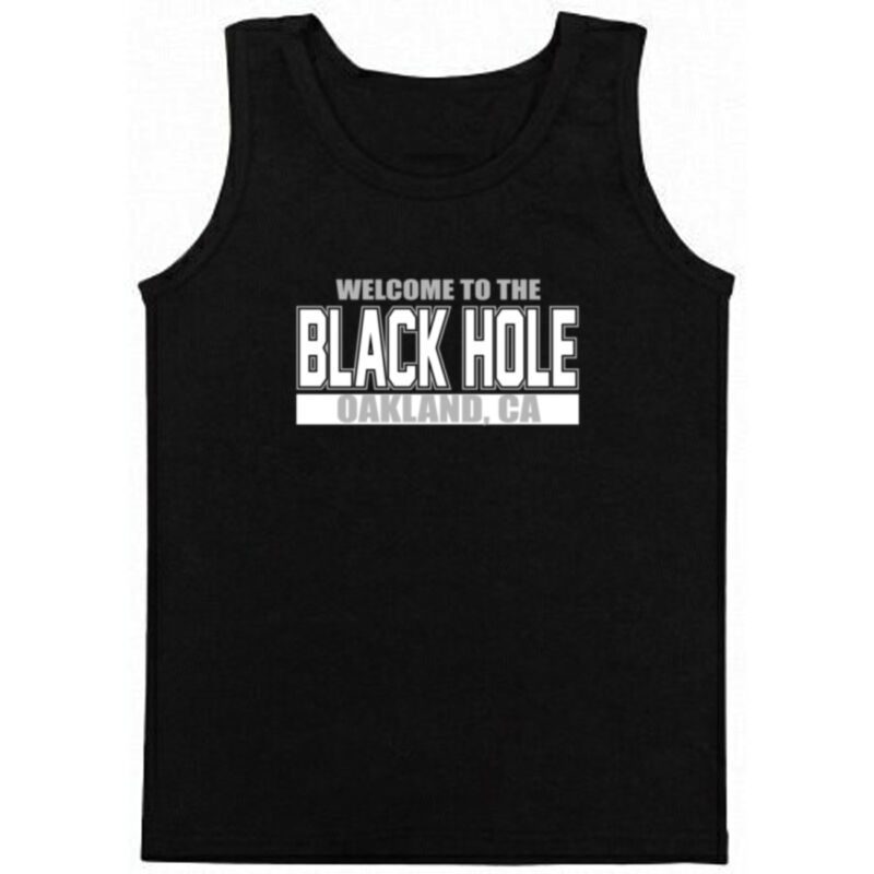 Oakland-Raiders-ColosseumWelcome-To-The-Black-Hole-Unisex-Tank-Top Oakland Raiders Colosseum"Welcome To The Black Hole" Unisex Tank Top