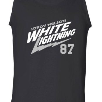 Oakland Raiders Jordy Nelson "White Lightning" Unisex Tank Top