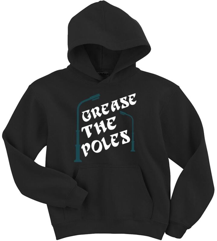 Philadelphia-Eagles-Super-Bowl-Grease-The-Poles-Crew-Hooded-Sweatshirt-Unisex-Hoodie Philadelphia Eagles Super Bowl Grease The Poles Crew Hooded Sweatshirt Unisex Hoodie