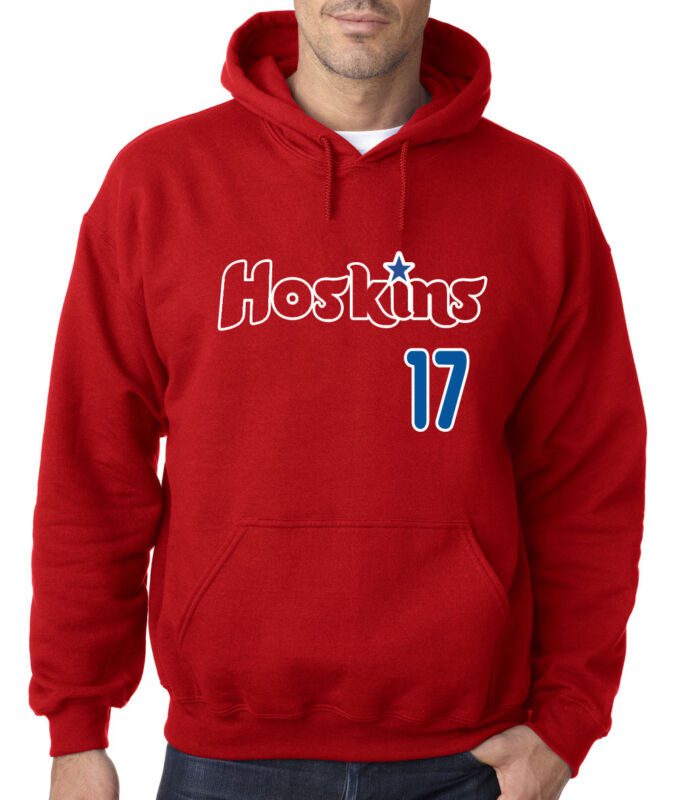 Philadelphia-Phillies-Rhys-Hoskins-Hoskins-17-Hooded-Sweatshirt-Unisex-Hoodie Philadelphia Phillies Rhys Hoskins "Hoskins 17" Hooded Sweatshirt Unisex Hoodie