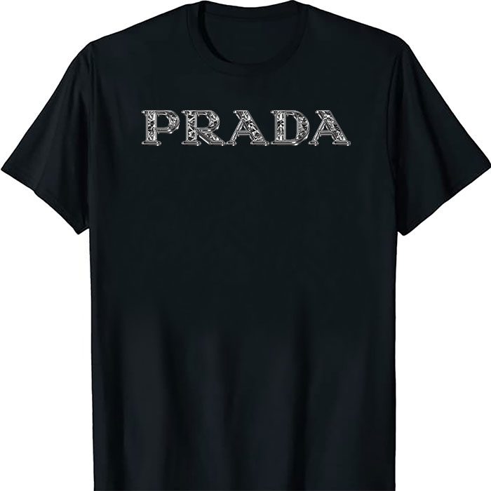 Prada-Diamond-Logo-Luxury-Unisex-T-Shirt-TTB1492 Prada Diamond Logo Luxury Unisex T-Shirt TTB1624