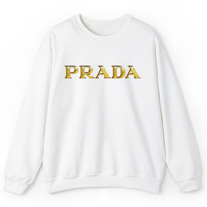Prada-Gold-Logo-Luxury-Crewneck-Sweatshirt-CSTB0661-1