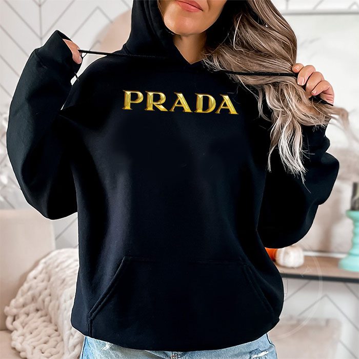 Prada-Gold-Logo-Luxury-Unisex-Pullover-Hoodie-HTB2710-1