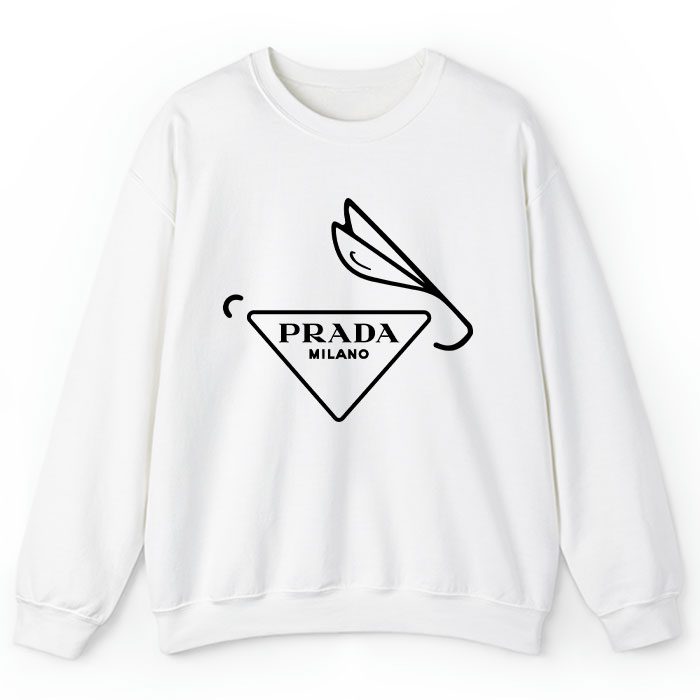 Prada-Logo-Luxury-Crewneck-Sweatshirt-CSTB0654 Prada Logo Luxury Crewneck Sweatshirt CSTB0654