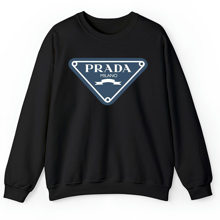 Prada-Logo-Luxury-Crewneck-Sweatshirt-CSTB0673 Prada Logo Luxury Crewneck Sweatshirt CSTB0673
