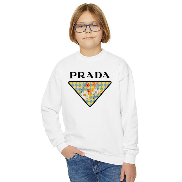 Prada-Logo-Luxury-Flower-Crewneck-Sweatshirt-CSTB0653-3