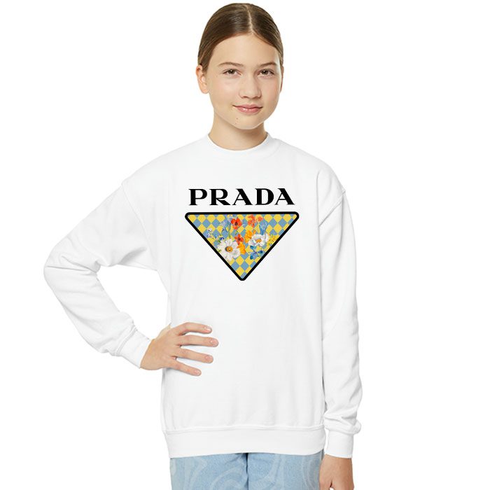 Prada-Logo-Luxury-Flower-Crewneck-Sweatshirt-CSTB0653-4