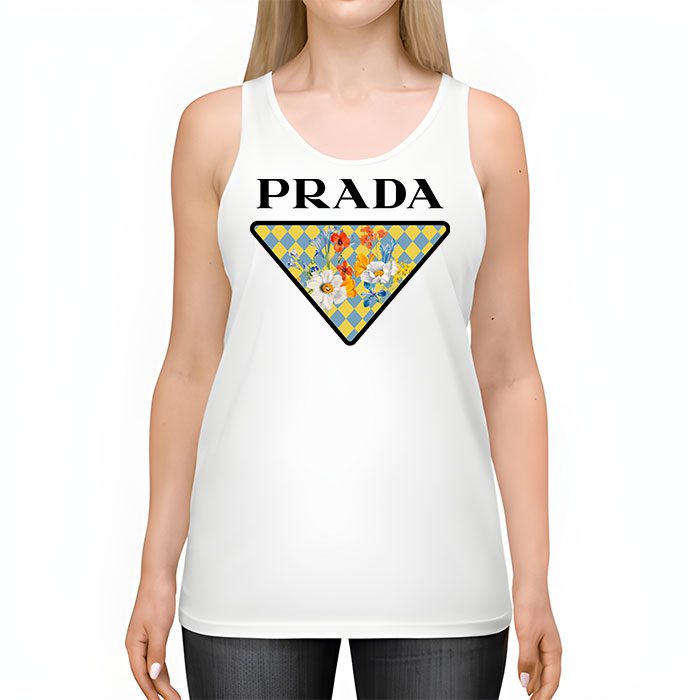 Prada-Logo-Luxury-Flower-Unisex-Tank-Top-TTTB589-3