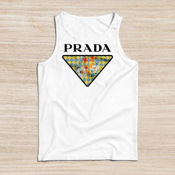 Prada Logo Luxury Flower Unisex Tank Top TTTB0730