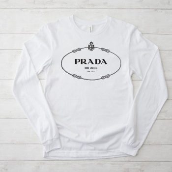 Prada Logo Luxury Kid Tee Unisex Longsleeve Shirt LTB0584