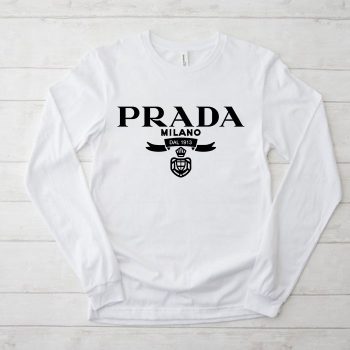 Prada Logo Luxury Kid Tee Unisex Longsleeve Shirt LTB0586